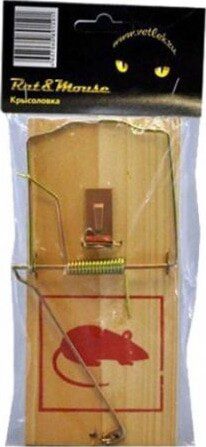 Крысоловка деревянная RAT&MOUSE (4607060891591) купить в Мастак me1} купить в сети строительных магазинов Мастак