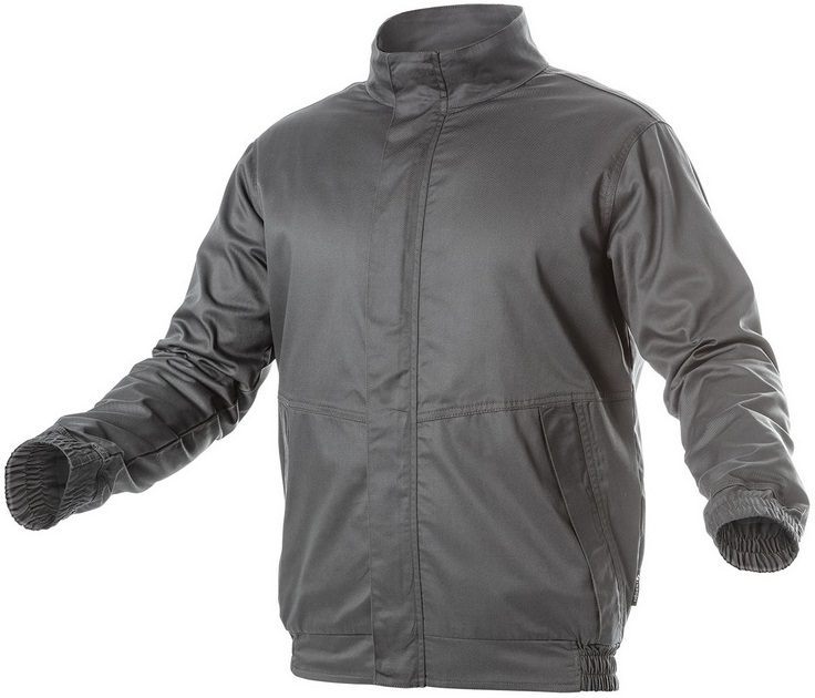 Куртка рабочая HOEGERT Fabian темно-серая размер 50-52 (HT5K307-M) купить в Мастак Куртка рабочая HOEGERT Fabian темно-серая размер 50-52 (HT5K307-M) купить в сети строительных магазинов Мастак