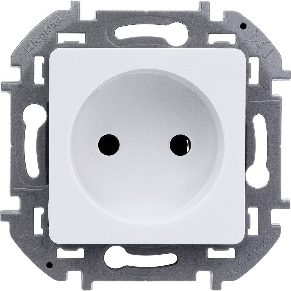 Розетка скрытая LEGRAND Inspiria белая (673710) купить в Мастак Розетка скрытая LEGRAND Inspiria белая (673710) купить в сети строительных магазинов Мастак