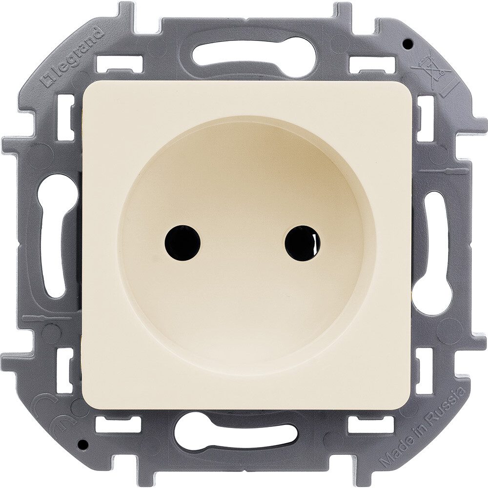 Розетка скрытая LEGRAND Inspiria слоновая кость (673711) купить в Мастак Розетка скрытая LEGRAND Inspiria слоновая кость (673711) купить в сети строительных магазинов Мастак
