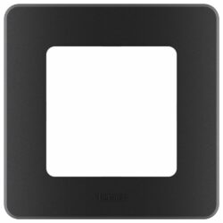 Рамка LEGRAND Inspiria антрацит (673933) купить в сети строительных магазинов Мастак