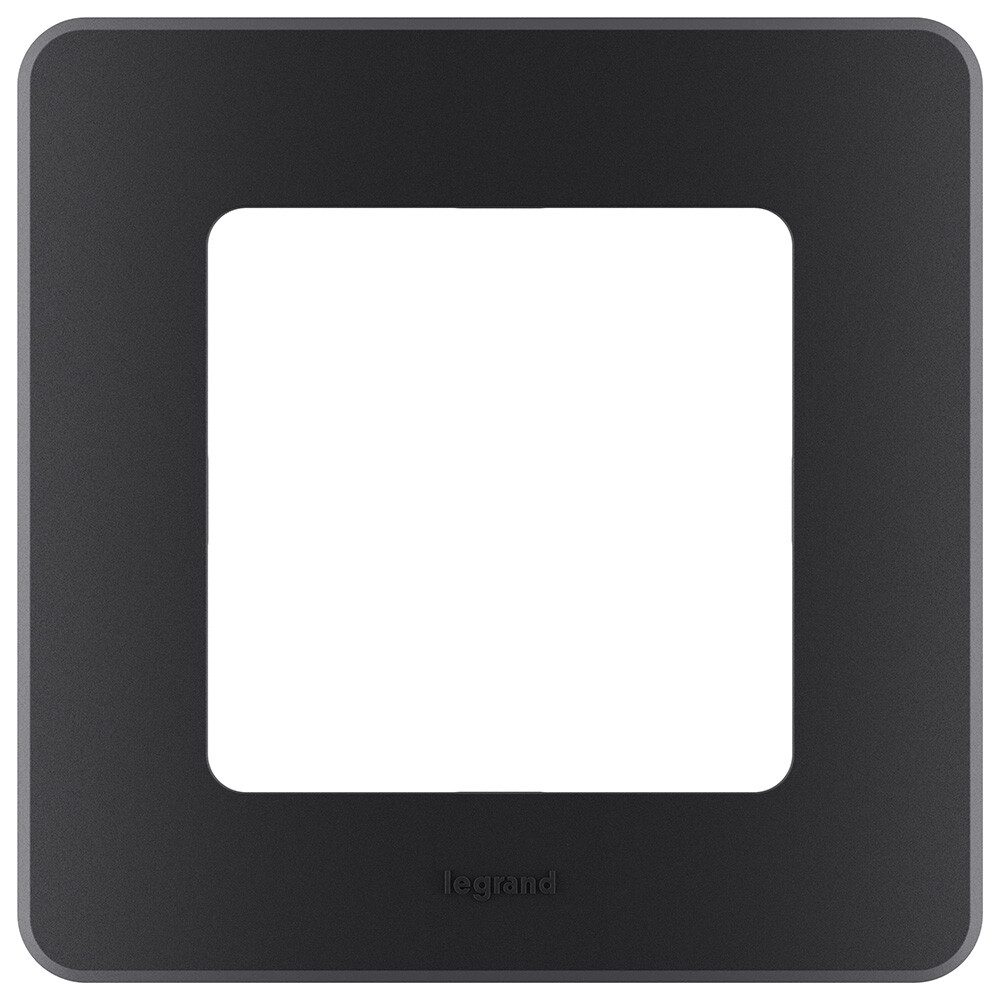 Рамка LEGRAND Inspiria антрацит (673933) купить в Мастак Рамка LEGRAND Inspiria антрацит (673933) купить в сети строительных магазинов Мастак