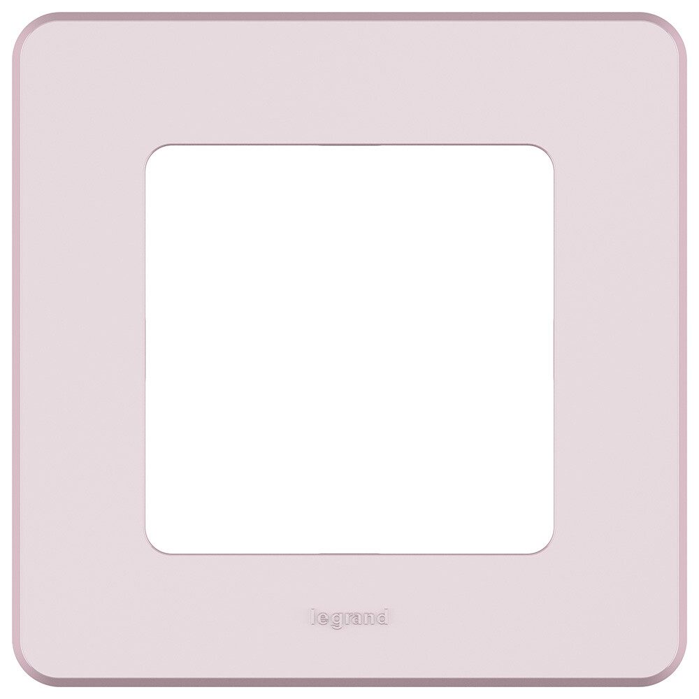 Рамка LEGRAND Inspiria розовая (673934) купить в Мастак Рамка LEGRAND Inspiria розовая (673934) купить в сети строительных магазинов Мастак