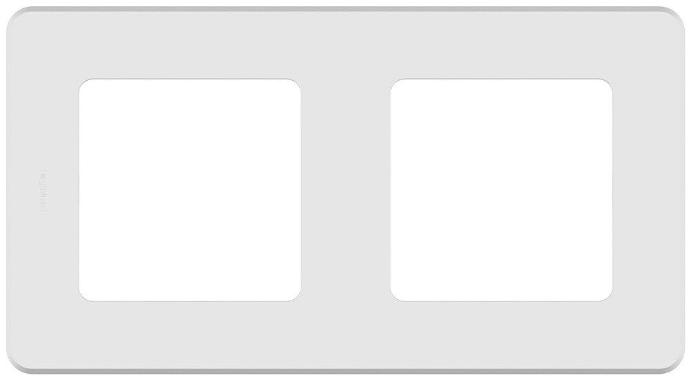 Рамка двухместная LEGRAND Inspiria белая (673940) купить в Мастак Рамка двухместная LEGRAND Inspiria белая (673940) купить в сети строительных магазинов Мастак