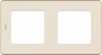 Рамка двухместная LEGRAND Inspiria слоновая кость (673941) купить в сети строительных магазинов Мастак