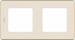 Рамка двухместная LEGRAND Inspiria слоновая кость (673941) купить в сети строительных магазинов Мастак