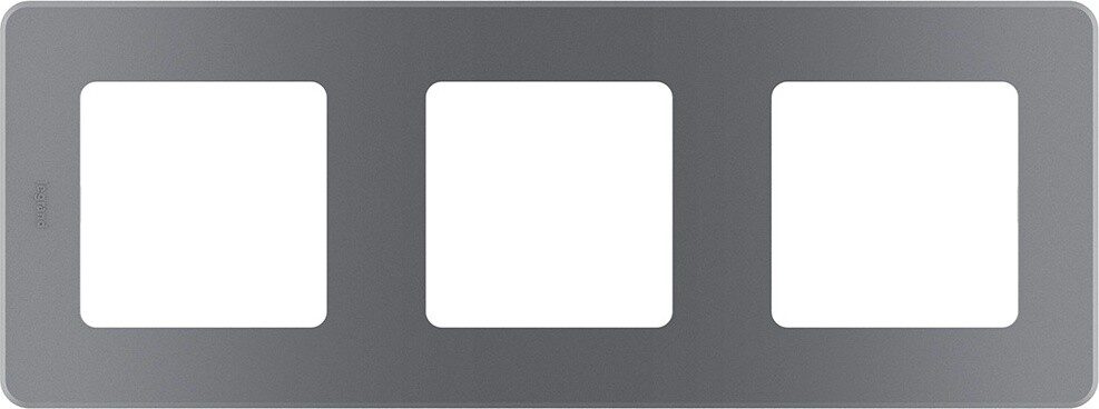 Рамка трехместная LEGRAND Inspiria дымчатая (673957) купить в Мастак Рамка трехместная LEGRAND Inspiria дымчатая (673957) купить в сети строительных магазинов Мастак