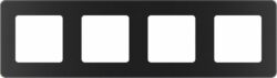 Рамка четырехместная LEGRAND Inspiria антрацит (673963) купить в сети строительных магазинов Мастак