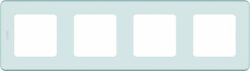 Рамка четырехместная LEGRAND Inspiria мятная (673965) купить в сети строительных магазинов Мастак