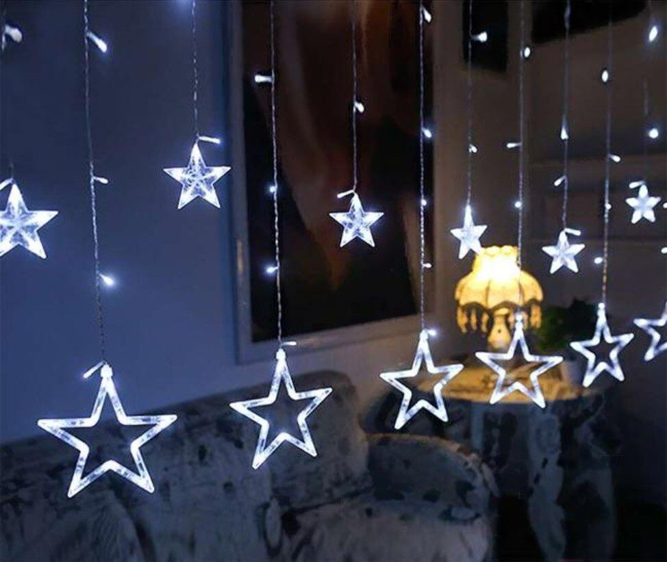 Гирлянда новогодняя светодиодная МОН АМИ CL-15 Бахрома Звезды 2 Гирлянда новогодняя светодиодная МОН АМИ CL-15 Бахрома Звезды 2
