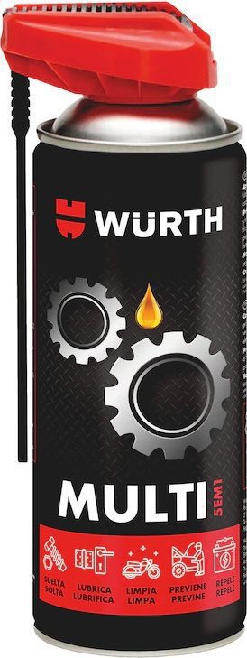 Смазка универсальная WURTH Cobra Multi 5в1 400 мл (5893055400) купить в Мастак Смазка универсальная WURTH Cobra Multi 5в1 400 мл (5893055400) купить в сети строительных магазинов Мастак