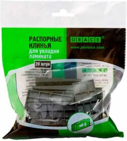 Набор клиньев для ламината GRACE ПВХ 20 штук купить в сети строительных магазинов Мастак