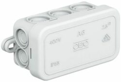 Коробка распределительная ОП 80х43х34 мм OBO BETTERMANN (2000001) купить в сети строительных магазинов Мастак