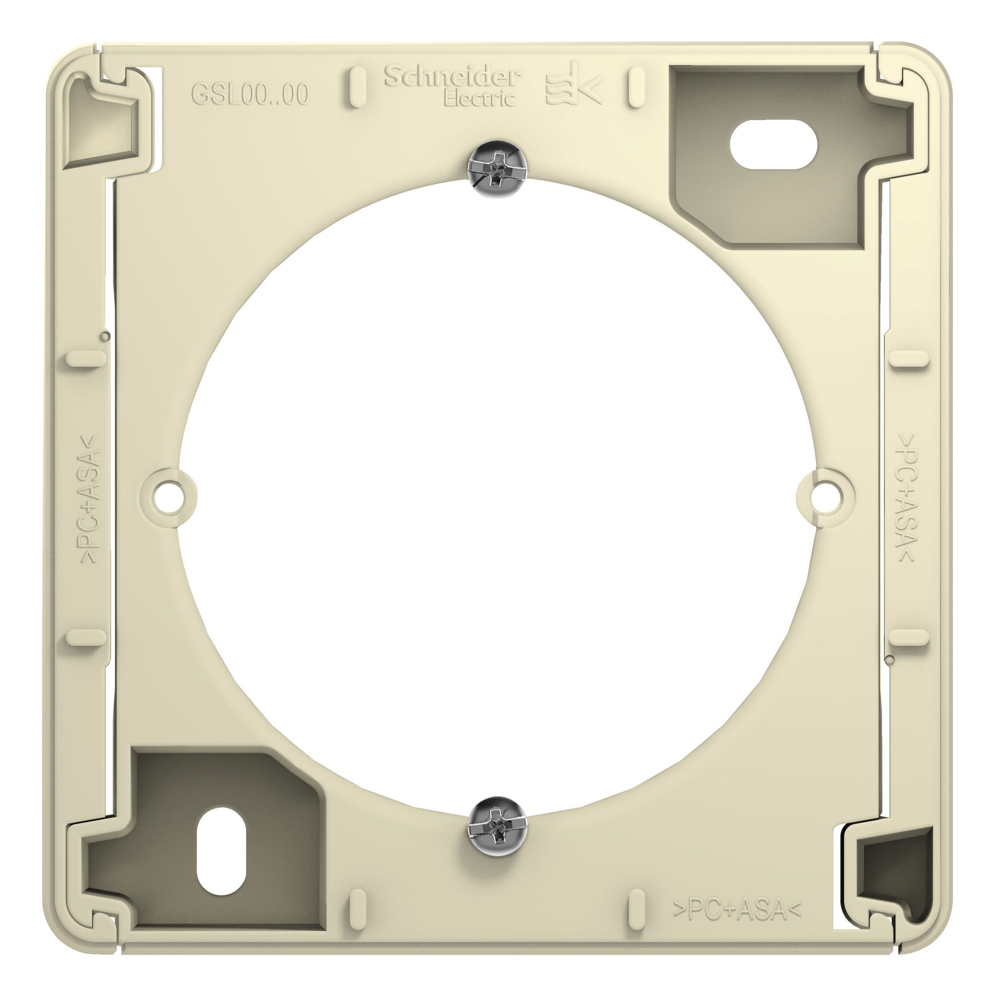 Подрозетник ОП 83х83х40 мм SCHNEIDER ELECTRIC Glossa бежевый (GSL000200) купить в Мастак Подрозетник ОП 83х83х40 мм SCHNEIDER ELECTRIC Glossa бежевый (GSL000200) купить в сети строительных магазинов Мастак