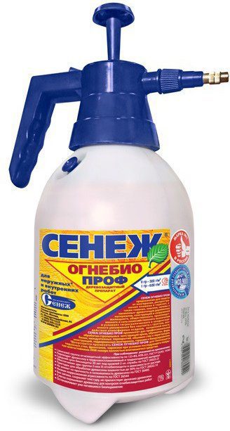 Пропитка огнебиозащитная СЕНЕЖ Огнебио Проф 2 Пропитка огнебиозащитная СЕНЕЖ Огнебио Проф 2