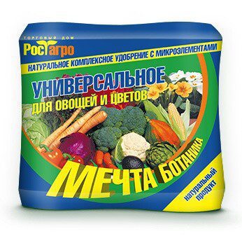 Удобрение органическое МЕЧТА БОТАНИКА универсальное для овощей и цветов 500 г купить в Мастак me1} купить в сети строительных магазинов Мастак