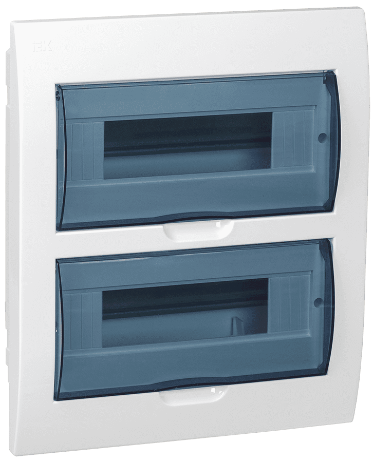 Бокс распределительный встраиваемый 24 модуля IEK ЩРВ-П-24 купить в Мастак Бокс распределительный встраиваемый 24 модуля IEK ЩРВ-П-24 купить в сети строительных магазинов Мастак