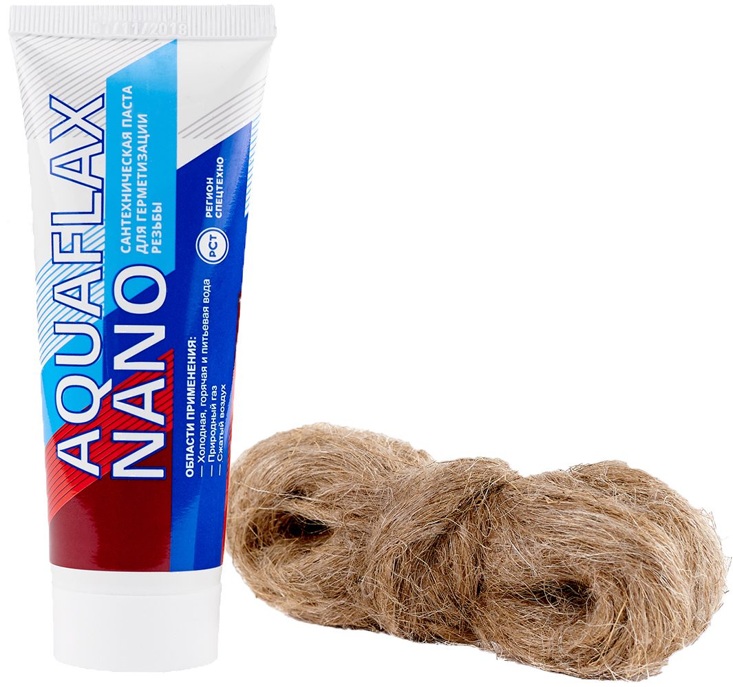 Паста уплотнительная РЕГИОНСПЕЦТЕХНО Aquaflax Nano 80 г + лен 20 г (61005) купить в Мастак Паста уплотнительная РЕГИОНСПЕЦТЕХНО Aquaflax Nano 80 г + лен 20 г (61005) купить в сети строительных магазинов Мастак