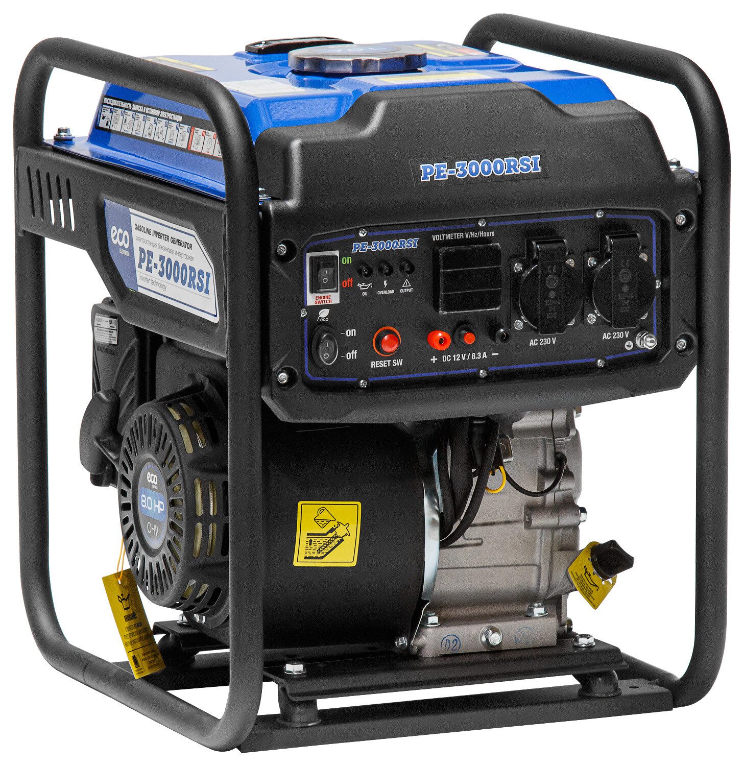 Генератор инверторный бензиновый ECO PE-3000RSI (EC1561-7) купить в Мастак Генератор инверторный бензиновый ECO PE-3000RSI (EC1561-7) купить в сети строительных магазинов Мастак