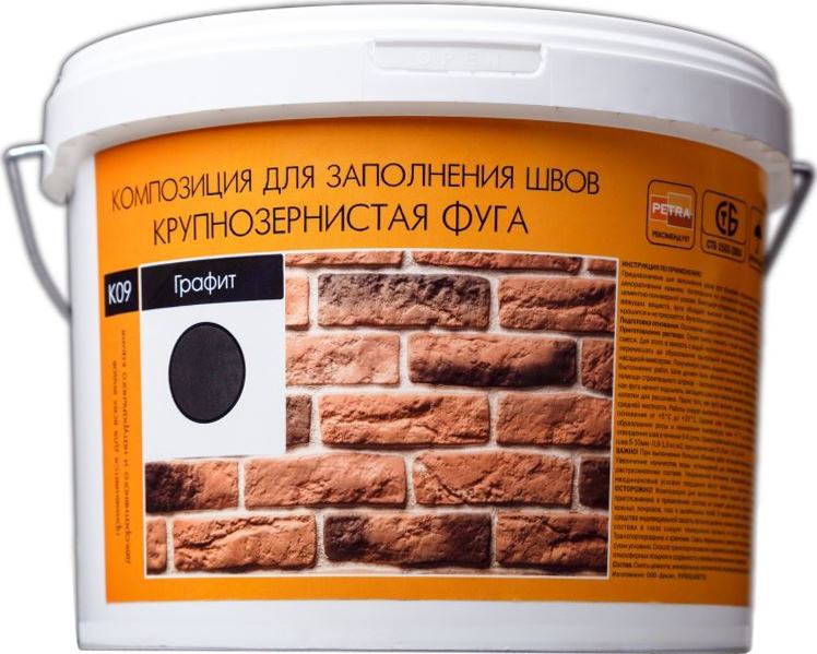 Фуга цементная PETRA k09 графит 5 кг купить в Мастак Фуга цементная PETRA k09 графит 5 кг купить в сети строительных магазинов Мастак