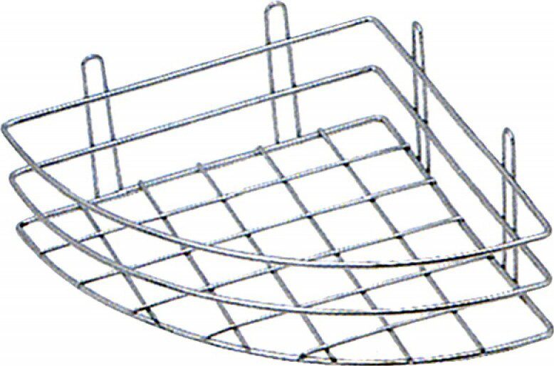 Полка для ванной угловая DOMINADO (PM-824) купить в Мастак Полка для ванной угловая DOMINADO (PM-824) купить в сети строительных магазинов Мастак