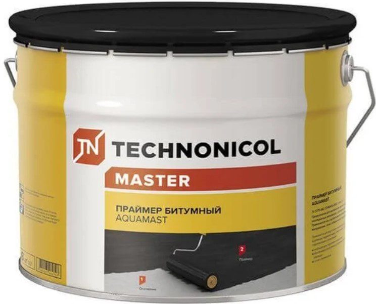 Праймер битумный ТЕХНОНИКОЛЬ AquaMast 8 кг (393542) купить в Мастак Праймер битумный ТЕХНОНИКОЛЬ AquaMast 8 кг (393542) купить в сети строительных магазинов Мастак