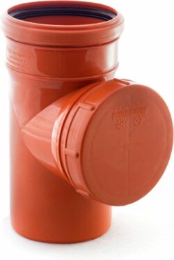 Ревизия для наружной канализации 110 РосТурПласт (36635) купить в сети строительных магазинов Мастак