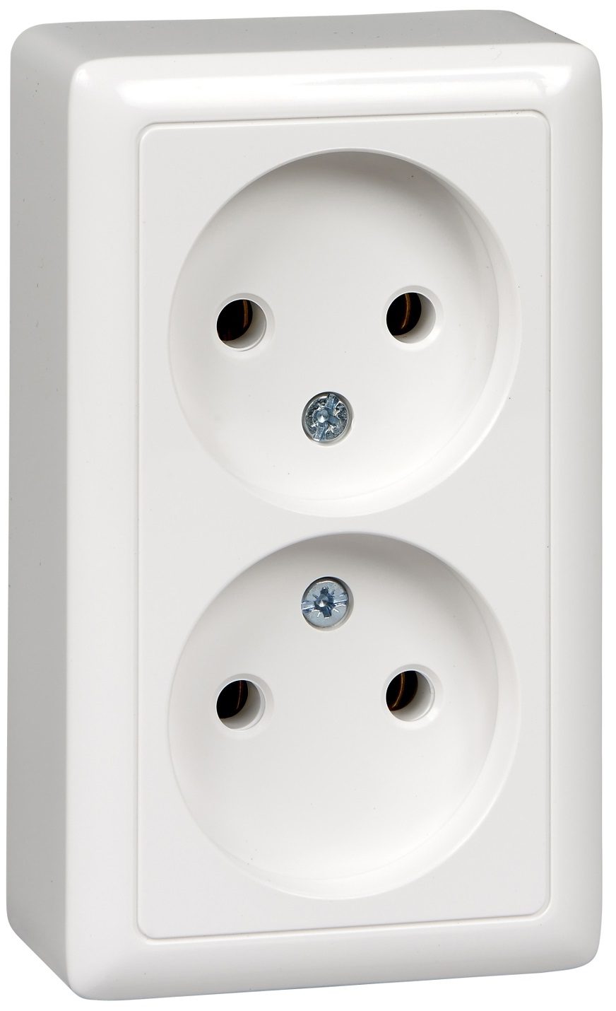 Розетка двойная наружная SCHNEIDER ELECTRIC Хит белая (RA16-237-B) купить в Мастак Розетка двойная наружная SCHNEIDER ELECTRIC Хит белая (RA16-237-B) купить в сети строительных магазинов Мастак