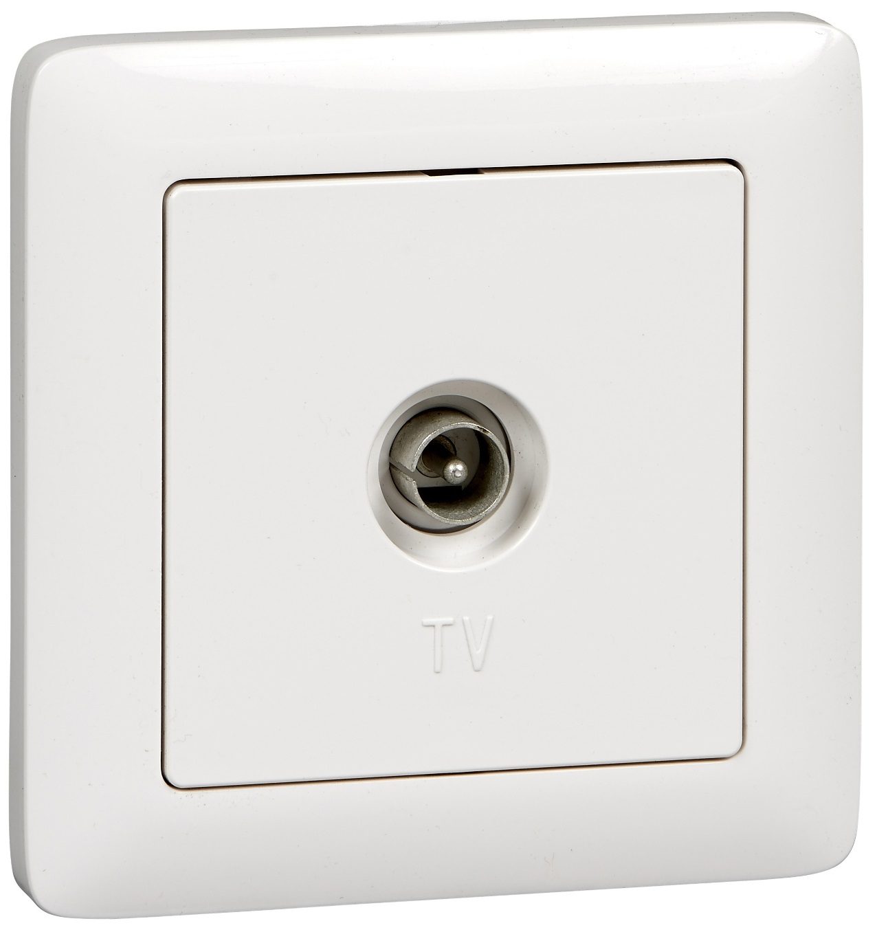 Розетка телевизионная SCHNEIDER ELECTRIC Хит белая (RAT-1S3-B) купить в Мастак Розетка телевизионная SCHNEIDER ELECTRIC Хит белая (RAT-1S3-B) купить в сети строительных магазинов Мастак