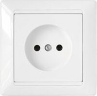 Розетка скрытая BYLECTRICA Стиль белая (РС16-305) купить в сети строительных магазинов Мастак