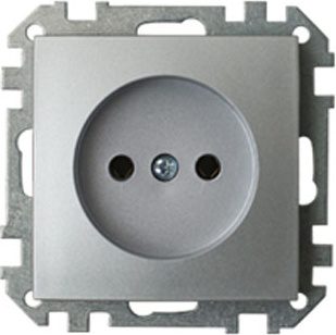 Розетка скрытая BYLECTRICA Стиль серебро (РС16-524сер) купить в Мастак Розетка скрытая BYLECTRICA Стиль серебро (РС16-524сер) купить в сети строительных магазинов Мастак