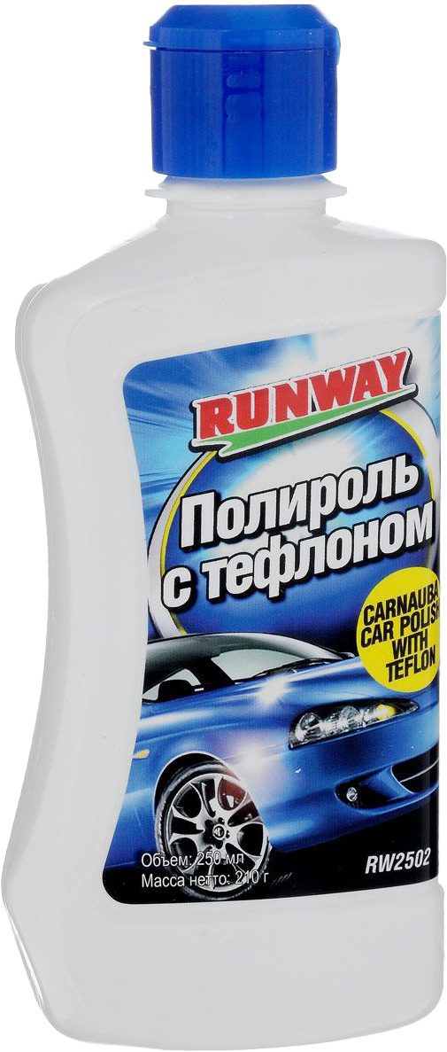 Полироль RUNWAY с тефлоном 250 мл (RW2502) купить в Мастак Полироль RUNWAY с тефлоном 250 мл (RW2502) купить в сети строительных магазинов Мастак