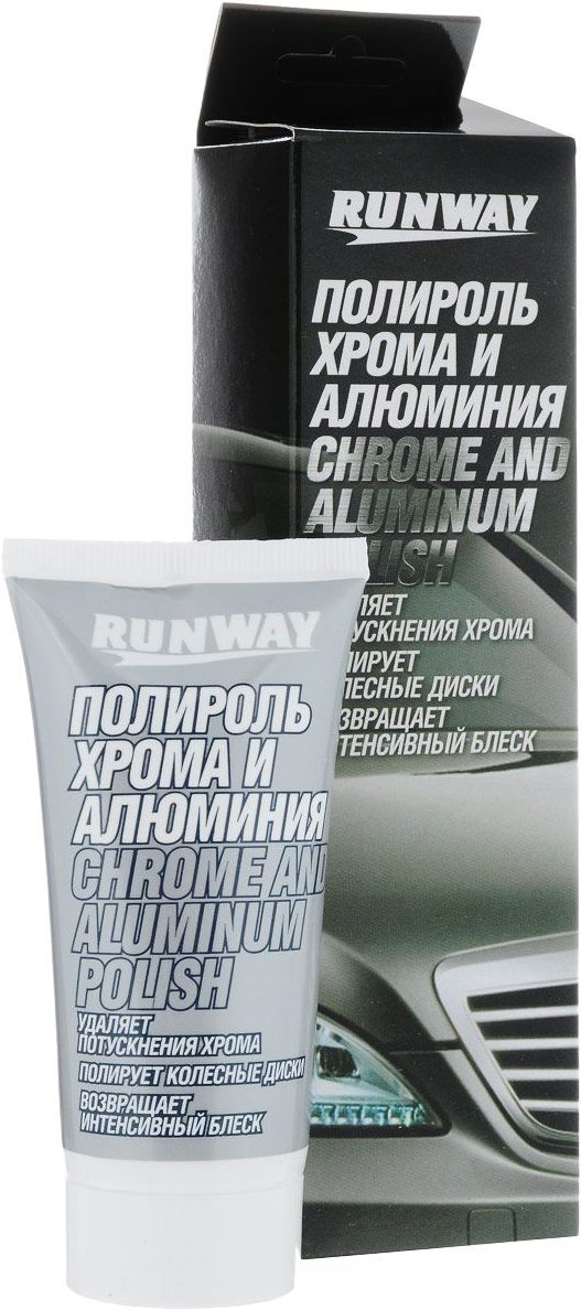 Полироль RUNWAY Chrome And Aluminum Polish 50 мл (RW2546) купить в Мастак Полироль RUNWAY Chrome And Aluminum Polish 50 мл (RW2546) купить в сети строительных магазинов Мастак