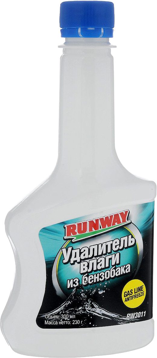Присадка в бензин влаговытесняющая RUNWAY 300 мл (RW3011) купить в Мастак Присадка в бензин влаговытесняющая RUNWAY 300 мл (RW3011) купить в сети строительных магазинов Мастак