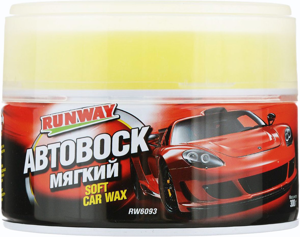 Воск для автомобиля RUNWAY Soft Car Wax 300 мл (RW6093) купить в Мастак Воск для автомобиля RUNWAY Soft Car Wax 300 мл (RW6093) купить в сети строительных магазинов Мастак