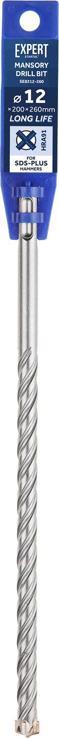 Бур (сверло) SDS-plus 12х200х260 мм STARTUL Expert (SE8312-260) купить в сети строительных магазинов Мастак