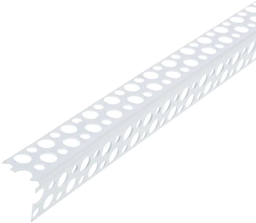 Уголок перфорированный штукатурный ПВХ PROFIGIPS 23х23 мм 2 Уголок перфорированный штукатурный ПВХ PROFIGIPS 23х23 мм 2