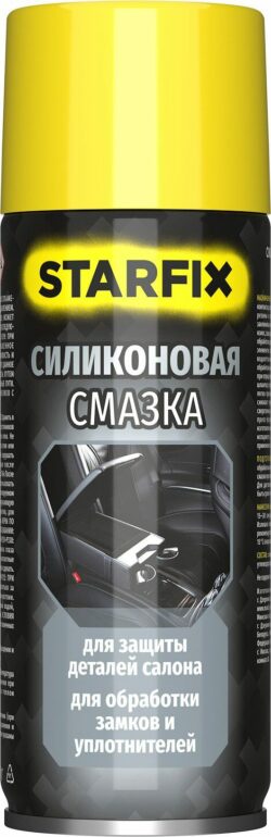 Смазка силиконовая STARFIX 520 мл (SM-64085-1) купить в сети строительных магазинов Мастак