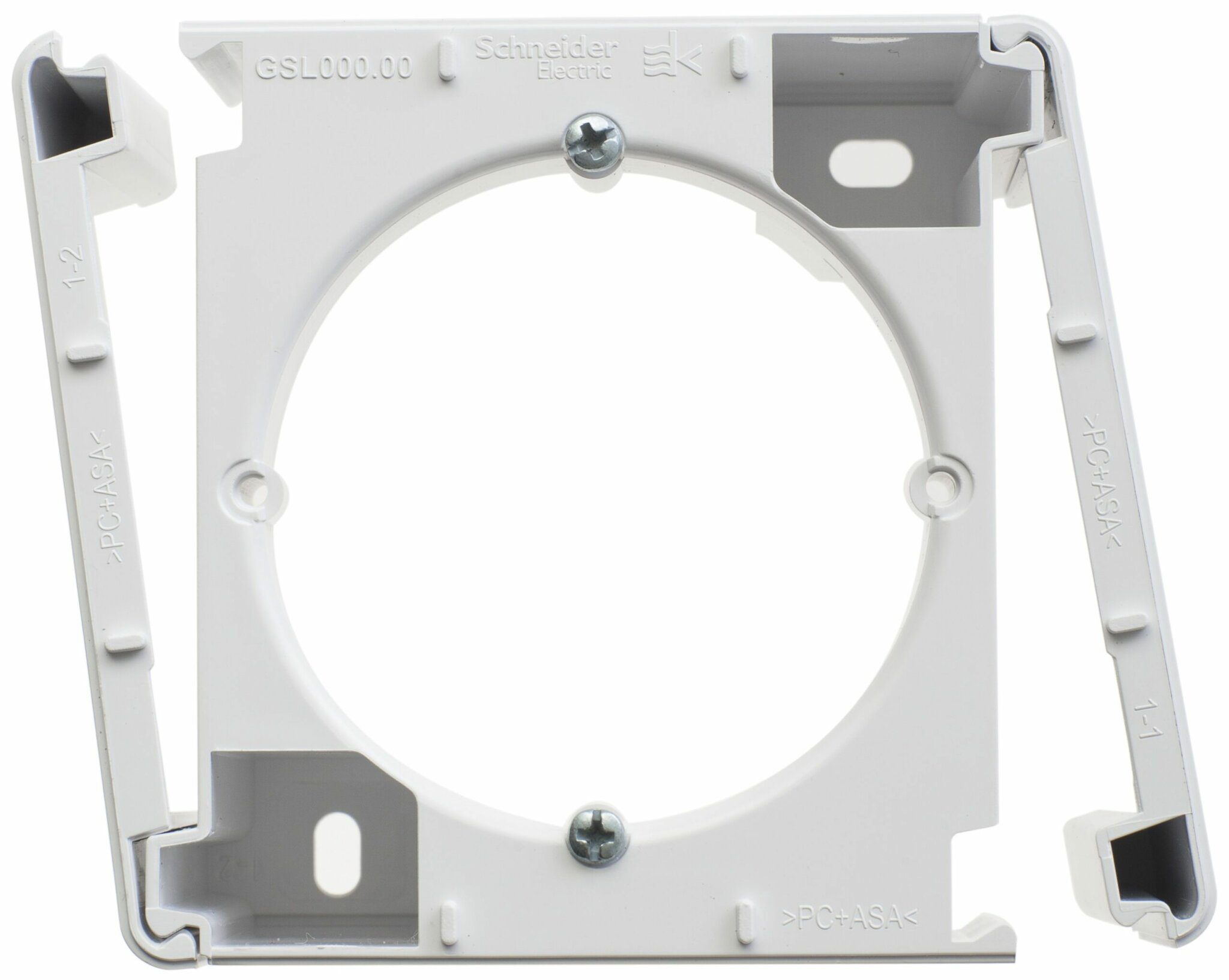 Подрозетник ОП 83х83х40 мм SCHNEIDER ELECTRIC Glossa белый (GSL000100) купить в Мастак Подрозетник ОП 83х83х40 мм SCHNEIDER ELECTRIC Glossa белый (GSL000100) купить в сети строительных магазинов Мастак