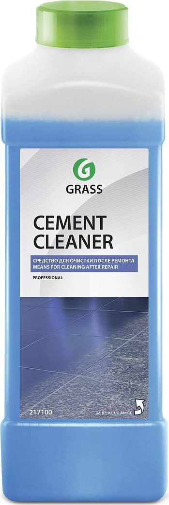 Средство для очистки после ремонта GRASS Cement Cleaner 1 л (217100) купить в Мастак Средство для очистки после ремонта GRASS Cement Cleaner 1 л (217100) купить в сети строительных магазинов Мастак
