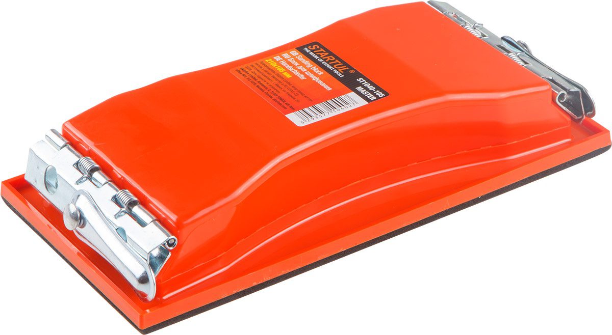 Блок для шлифования STARTUL Master 165 x 85 мм (ST1040-085) купить в Мастак Блок для шлифования STARTUL Master 165 x 85 мм (ST1040-085) купить в сети строительных магазинов Мастак