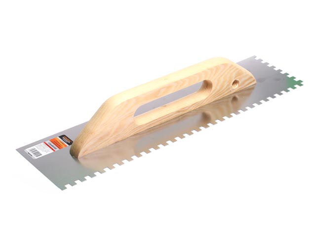 Гладилка нержавеющая STARTUL Master 126 x 480 мм зуб 8 x 8 мм (ST1056-08) купить в Мастак Гладилка нержавеющая STARTUL Master 126 x 480 мм зуб 8 x 8 мм (ST1056-08) купить в сети строительных магазинов Мастак