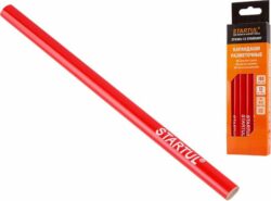 Карандаш разметочный 180 мм STARTUL Standart 12 шт (ST4303-12) купить в сети строительных магазинов Мастак