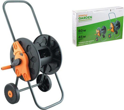 Тележка для шланга STARTUL Garden 1/2"/60 м (ST6015-01) купить в Мастак Тележка для шланга STARTUL Garden 1/2"/60 м (ST6015-01) купить в сети строительных магазинов Мастак