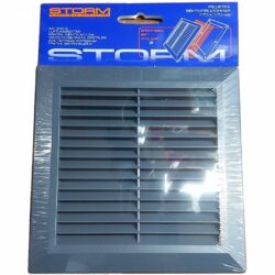 Решетка вентиляционная STORM 170х170 RS-1717-GR купить в сети строительных магазинов Мастак