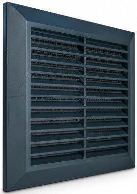 Решетка вентиляционная STORM 200х250 RS-2025-GR купить в Мастак Решетка вентиляционная STORM 200х250 RS-2025-GR купить в сети строительных магазинов Мастак