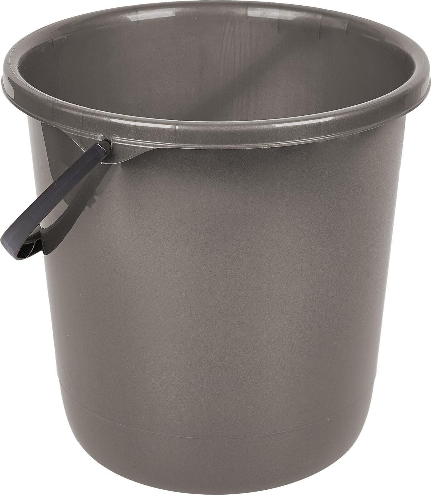 Ведро хозяйственное SPIN&CLEAN Rock'n'Roll 7 л антрацит (SV4089АНТ) купить в Мастак Ведро хозяйственное SPIN&CLEAN Rock'n'Roll 7 л антрацит (SV4089АНТ) купить в сети строительных магазинов Мастак