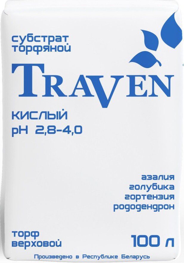 Субстрат торфяной TRAVEN кислый рН 2 me1} купить в сети строительных магазинов Мастак