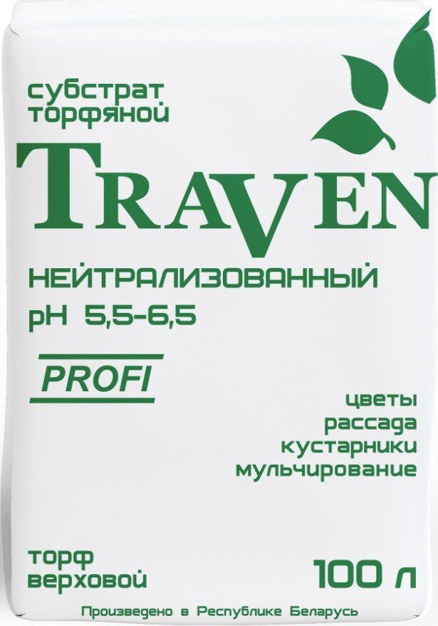 Субстрат торфяной TRAVEN нейтрализованный рН 5 me1} купить в сети строительных магазинов Мастак