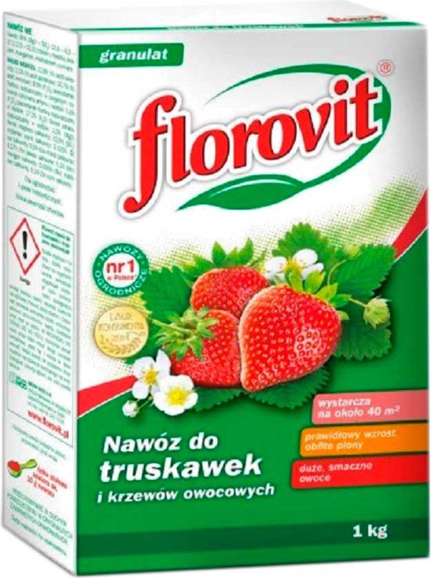 Удобрение минеральное ФЛОРОВИТ для клубники 1 кг купить в Мастак me1} купить в сети строительных магазинов Мастак